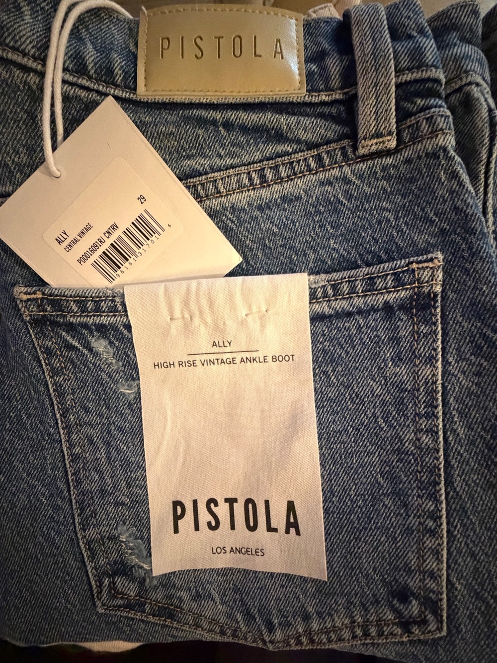 Pistola Ally HighRise Vintage Ankle Bootcut Jeans - Picture 4 of 9